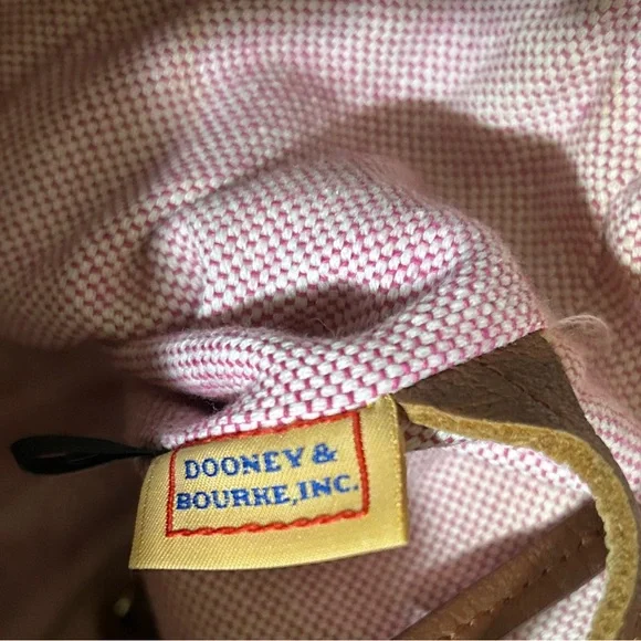 Dooney & Bourke Milk Chocolate Brown Leather Shoulder Large Hobo Bag - Picture 6 of 10